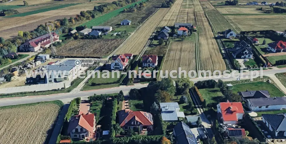 Działka budowlana 904 m², Dominów