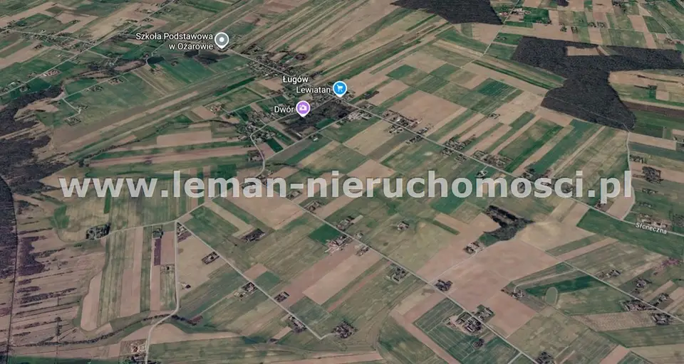 Działka budowlana, siedliskowa i rolna 5 610 m², Ługów