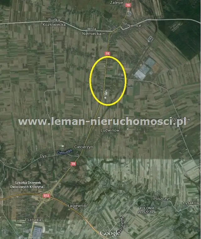 Działka budowlana 7 246 m², Niemce