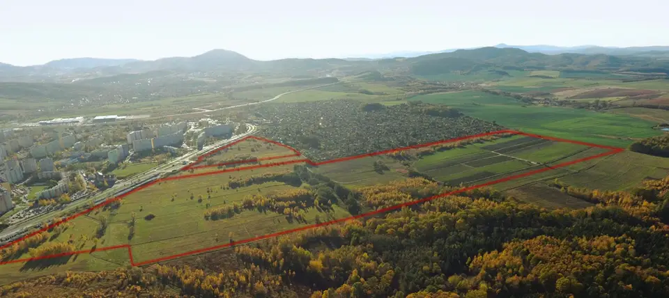 Działka inwestycyjna 67,97 ha, Wałbrzych