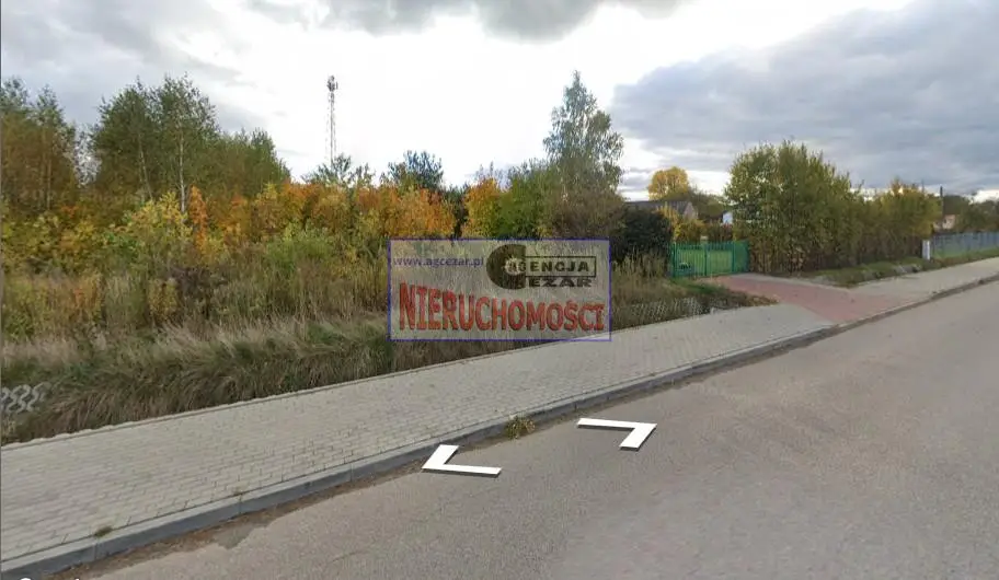 Działka budowlana 1 549 m², Siennica