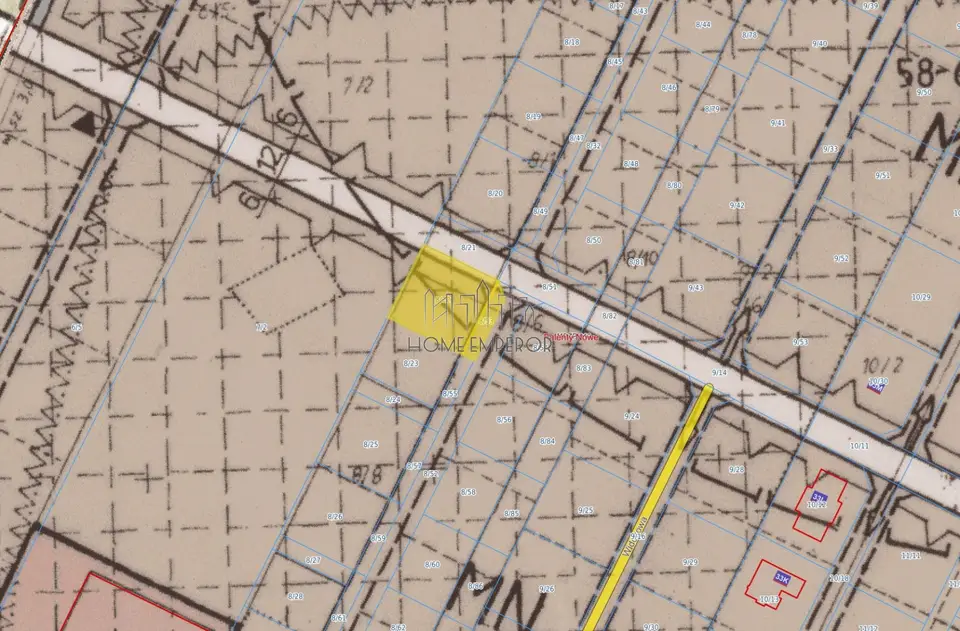 Działka budowlana 950 m², Falenty Nowe