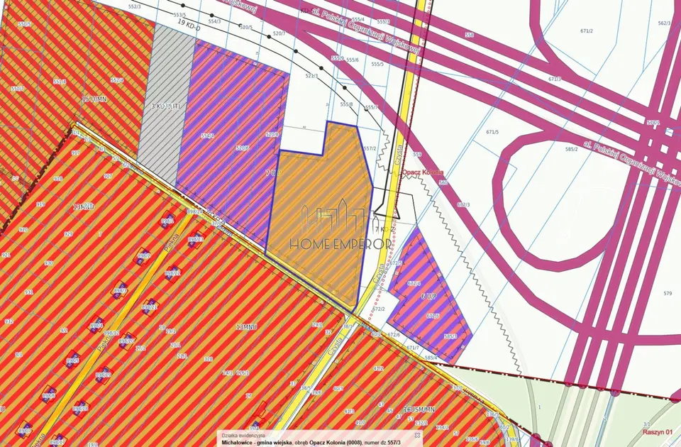 Działka inwestycyjna 1,34 ha, Opacz-Kolonia