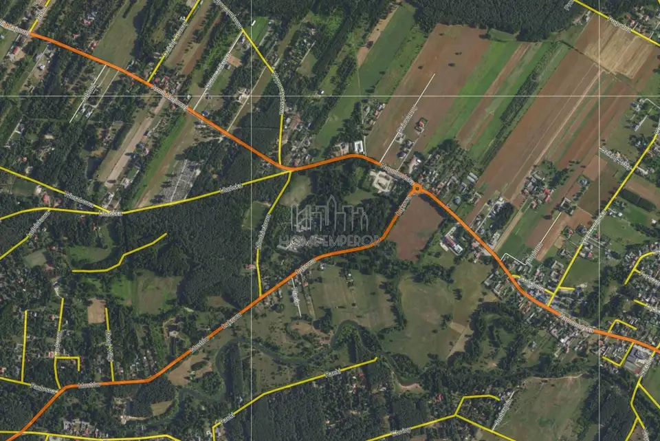 Działka budowlana 7 877 m², Lipowo