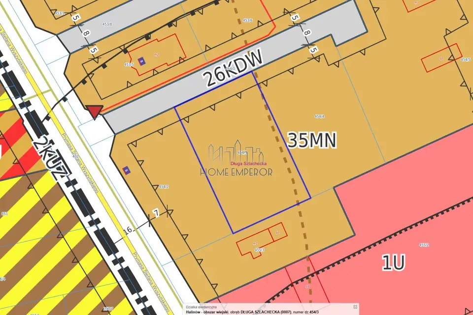 Działka budowlana 1 437 m², Długa Szlachecka