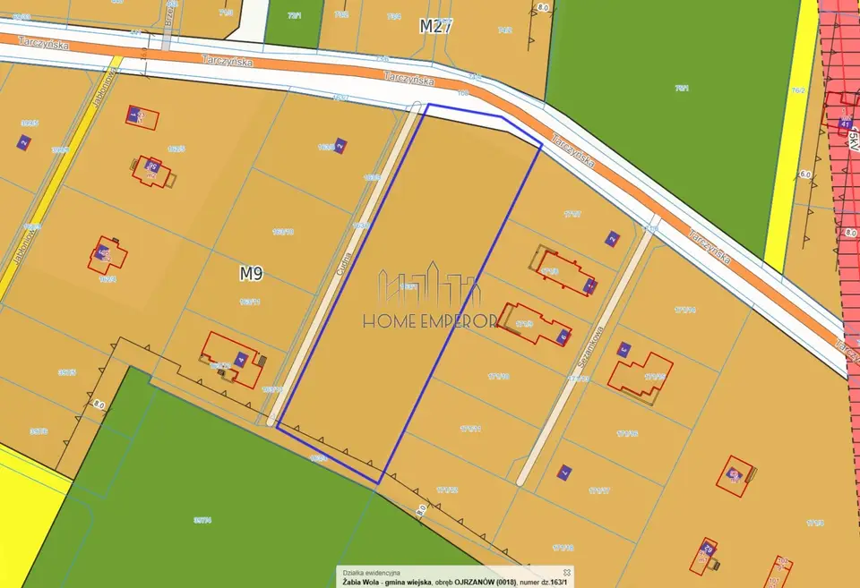 Działka budowlana 6 000 m², Ojrzanów