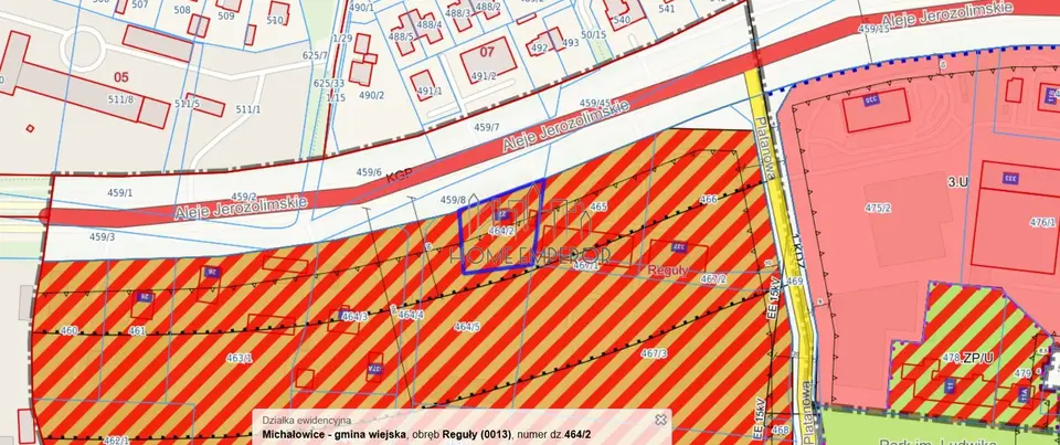 Działka budowlana i inwestycyjna 1 300 m², Reguły