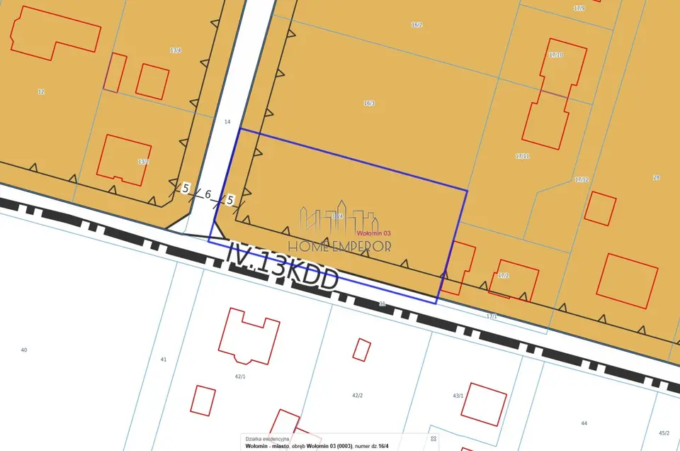 Działka budowlana 1 653 m², Wołomin
