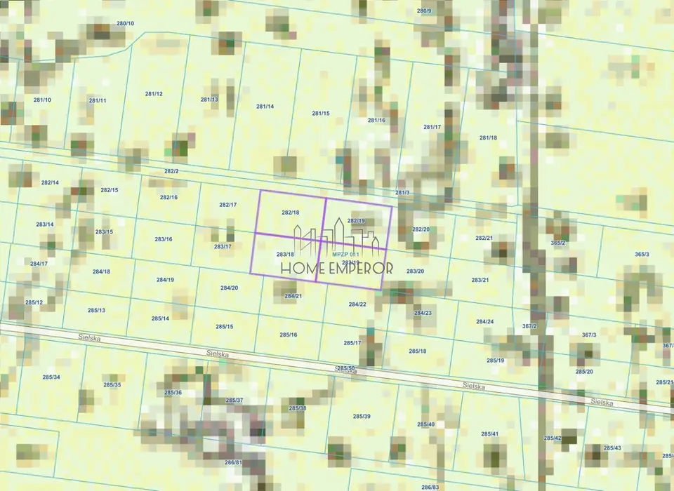 Działka rolna 1 105 m², Stanisławów Pierwszy