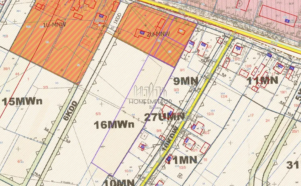Działka budowlana 6 740 m², Góra Kalwaria