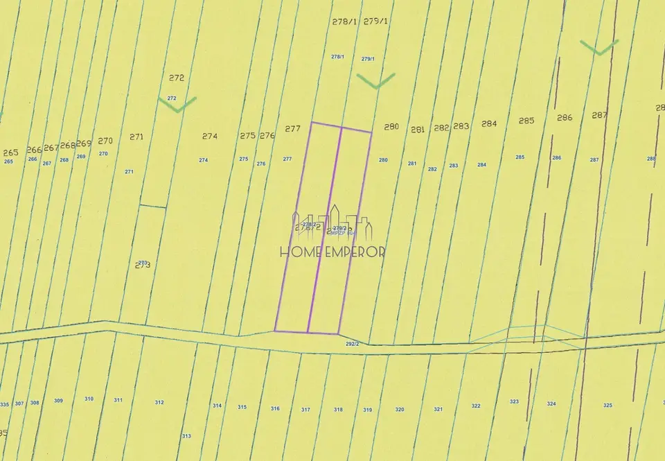 Działka rolna 2 975 m², Lipków