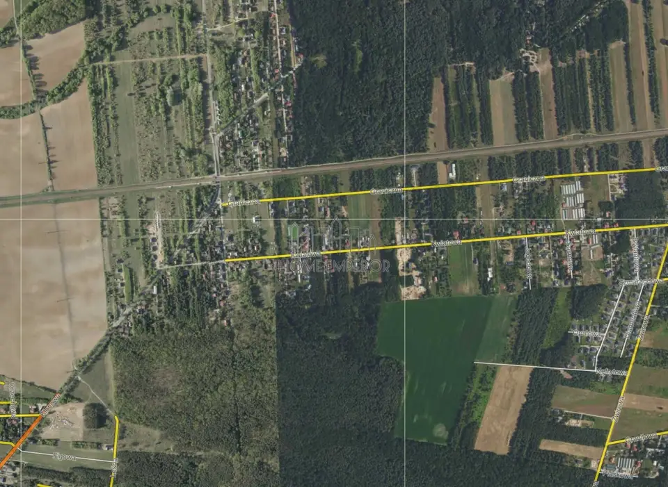 Działka budowlana i inwestycyjna 1 128 m², Janówek Drugi