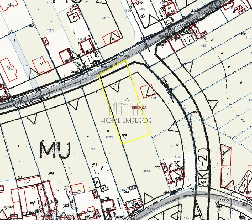 Działka budowlana i inwestycyjna 1 685 m², Bielawa