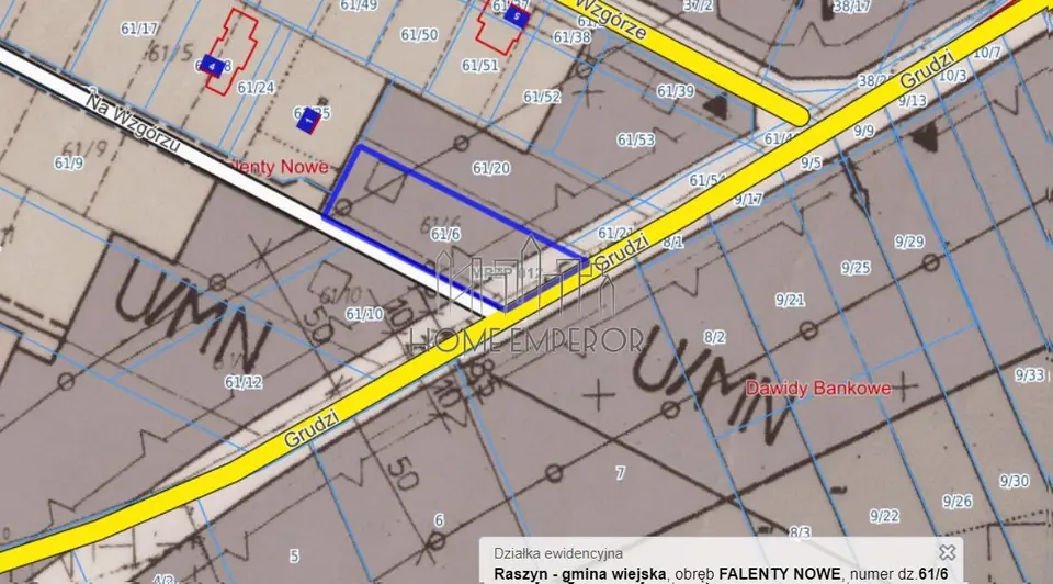 Działka budowlana i inwestycyjna 2 000 m², Falenty Nowe