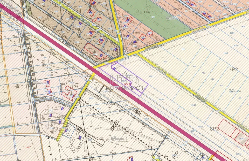 Działka inwestycyjna 5 000 m², Solec