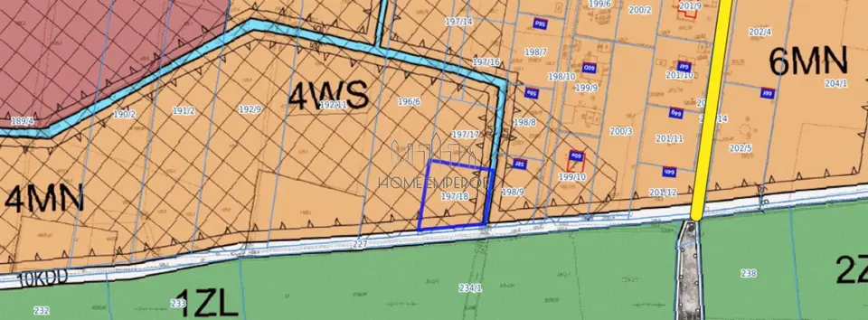 Działka budowlana 1 200 m², Nowy Prażmów