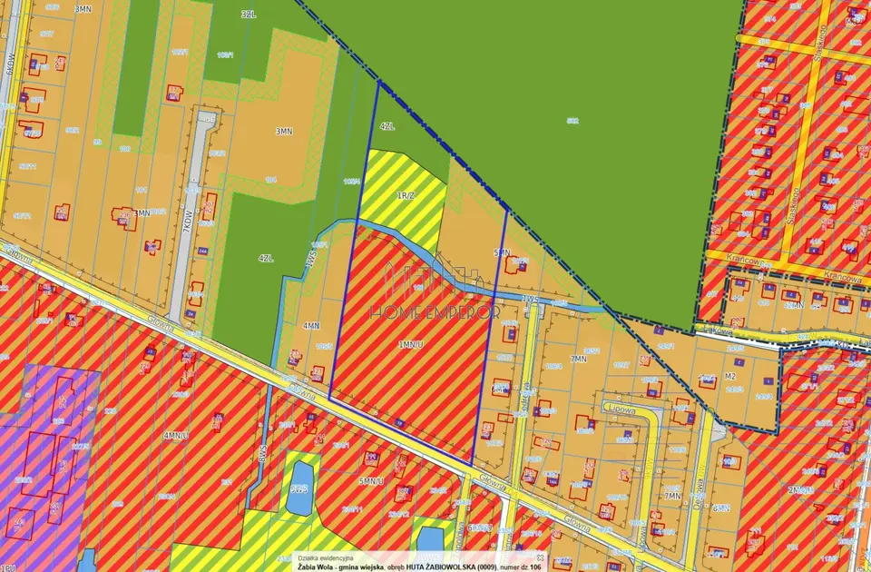Działka budowlana i inwestycyjna 2,57 ha, Huta Żabiowolska