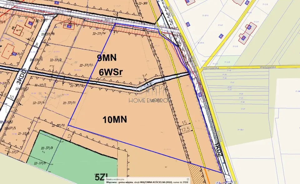 Działka budowlana 1,82 ha, Wiązowna Kościelna