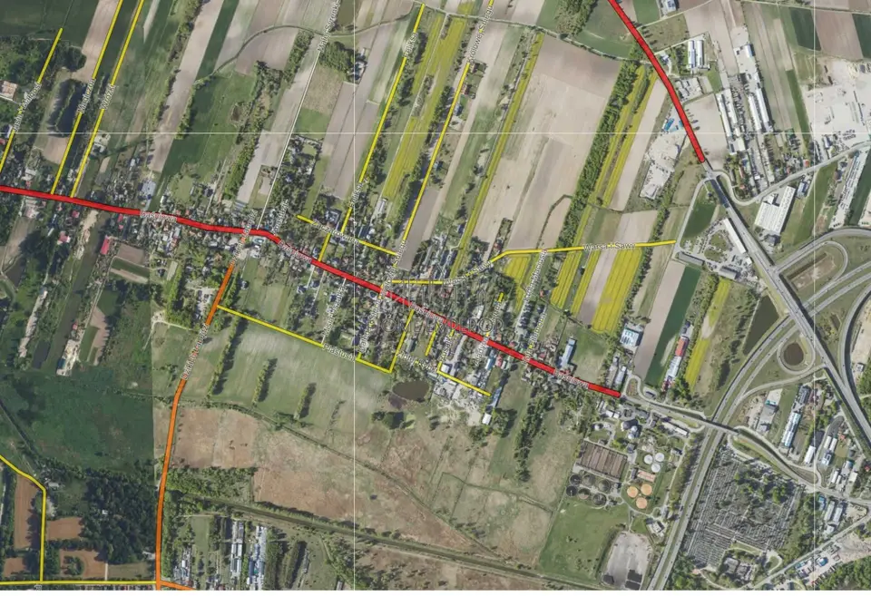 Działka budowlana 2 156 m², Domaniew