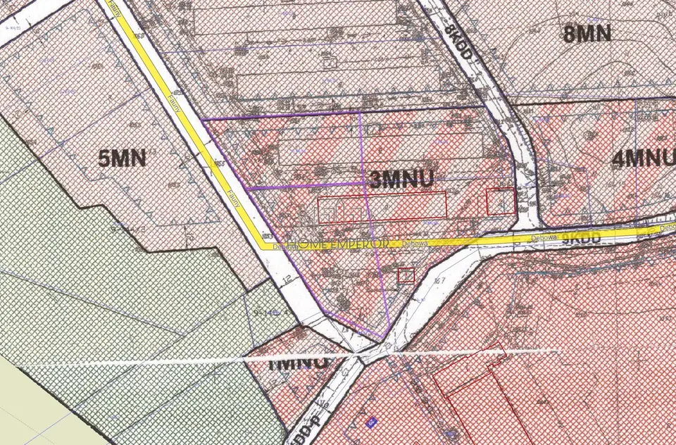 Działka budowlana i inwestycyjna 4 941 m², Góraszka