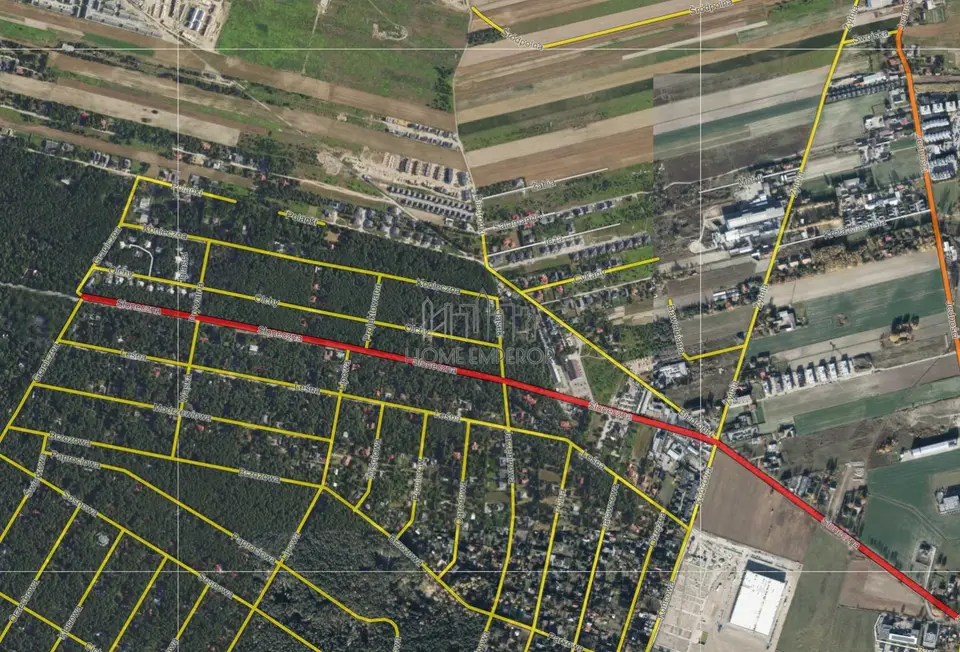 Działka budowlana i inwestycyjna 1 667 m², Lesznowola