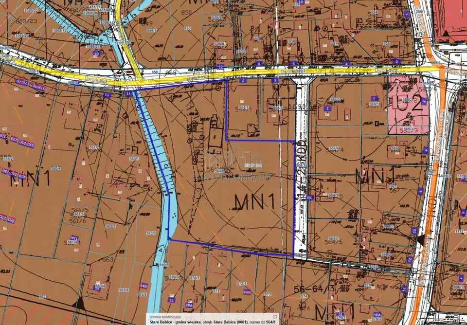 Działka budowlana i inwestycyjna 8 698 m², Stare Babice