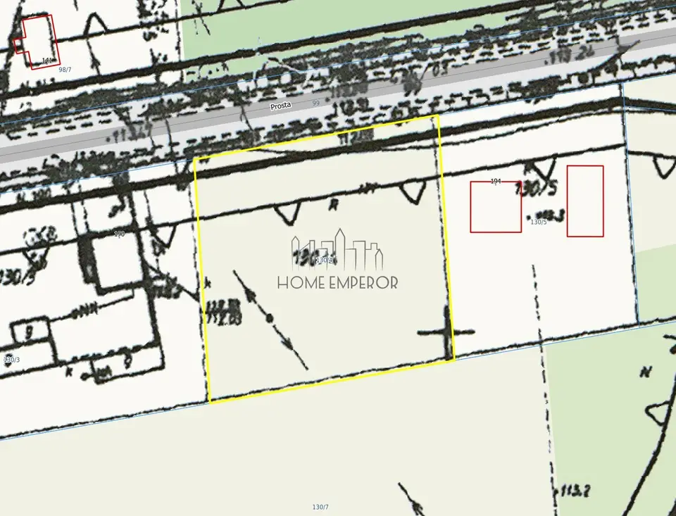 Działka budowlana i inwestycyjna 2 000 m², Kawęczynek