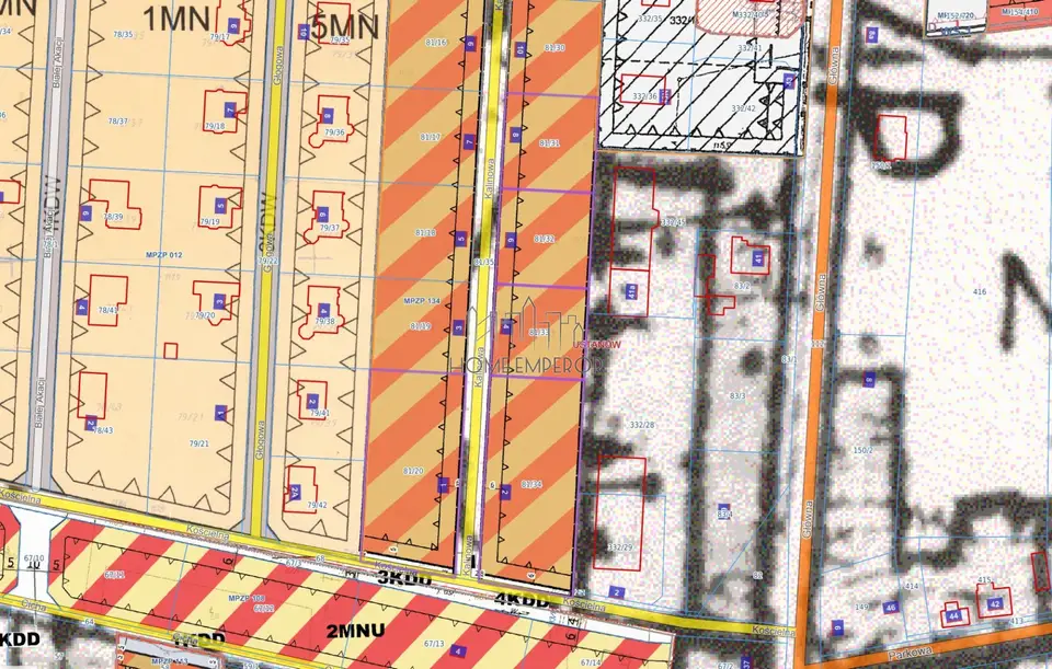 Działka budowlana i inwestycyjna 1 000 m², Ustanów