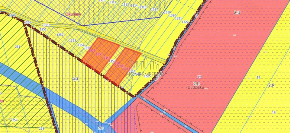 Działka rolna 3 148 m², Okuniew