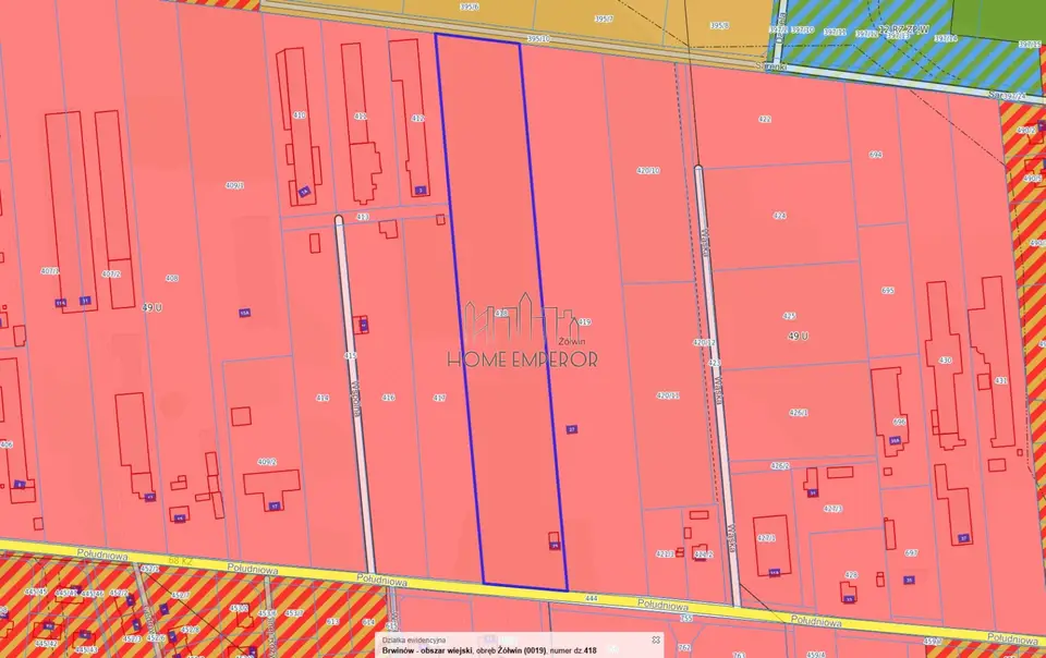 Działka inwestycyjna 2,05 ha, Żółwin
