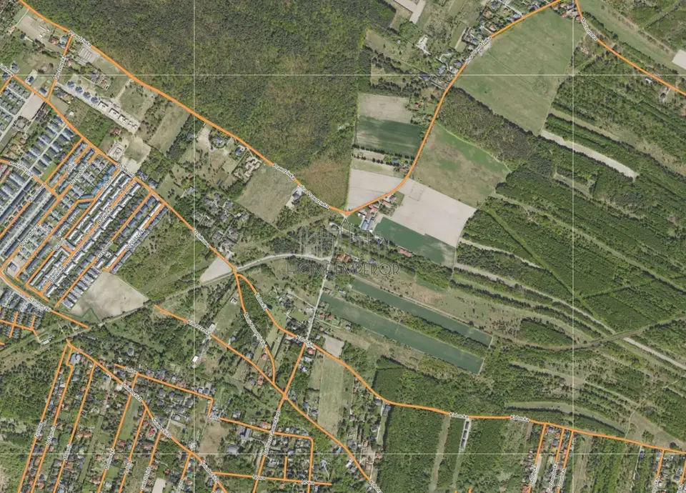 Działka budowlana 2 105 m², Kierszek