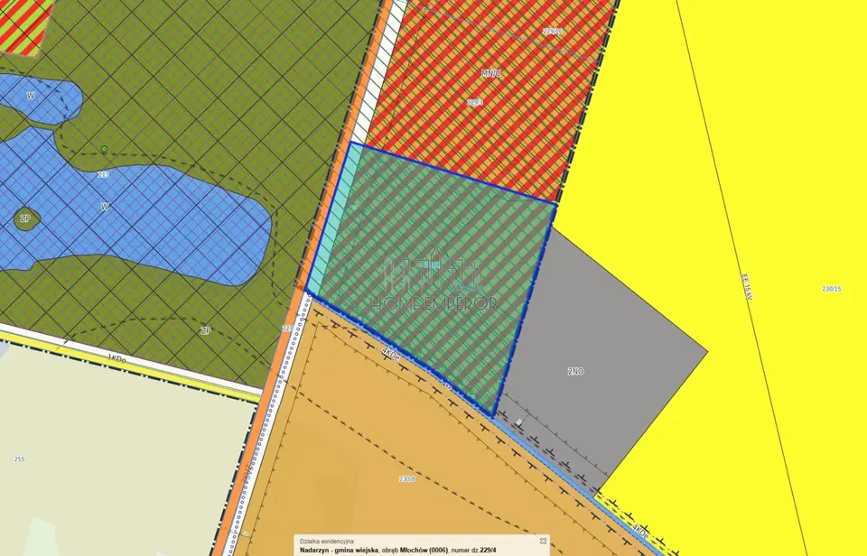 Działka budowlana i inwestycyjna 2,5 ha, Młochów