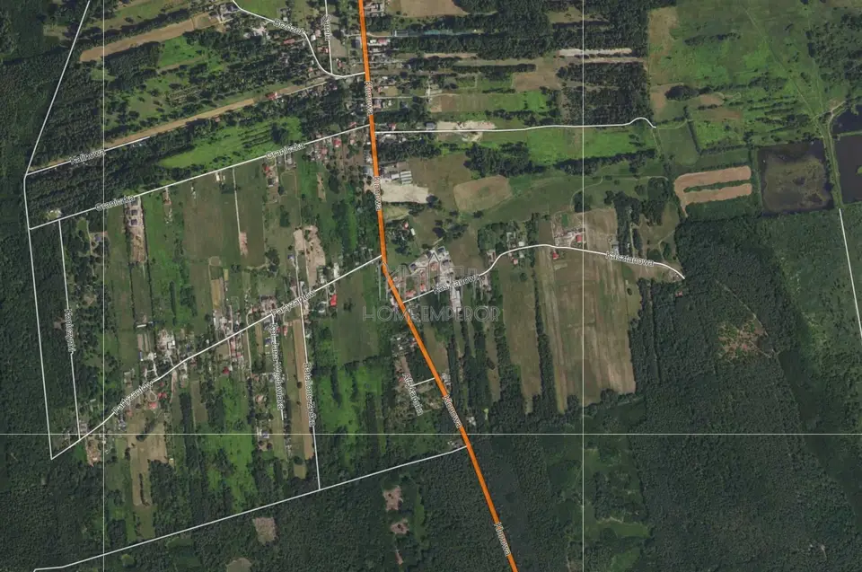 Działka budowlana 3 500 m², Orzeszyn