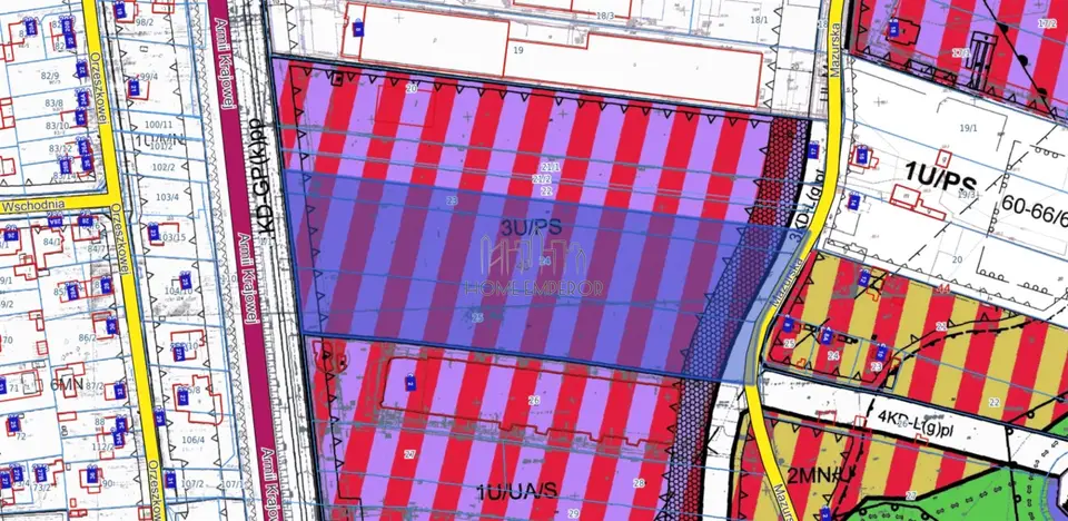 Działka inwestycyjna 2,09 ha, Piaseczno
