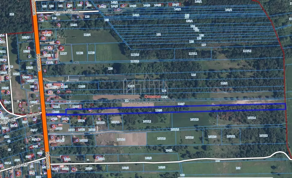Działka budowlana, inwestycyjna i rolna 1,36 ha, Orzeszyn