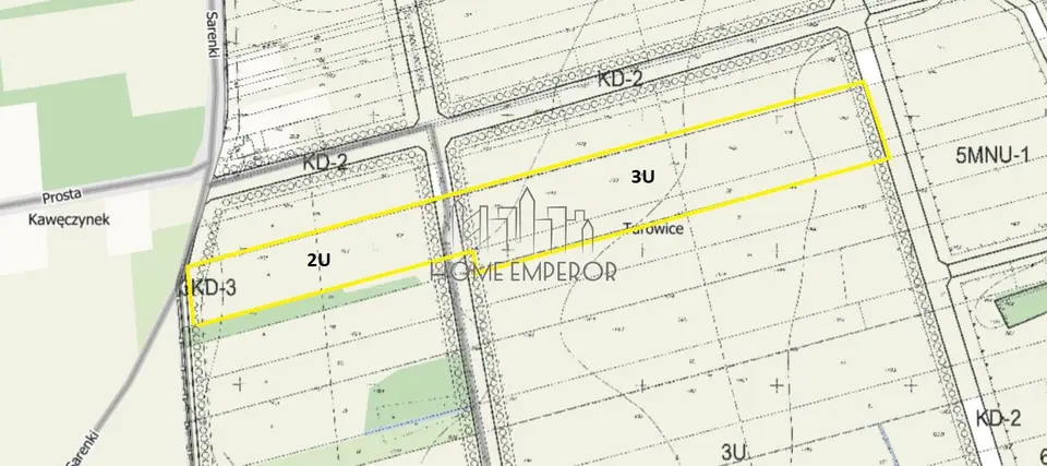 Działka inwestycyjna 2,2 ha, Turowice