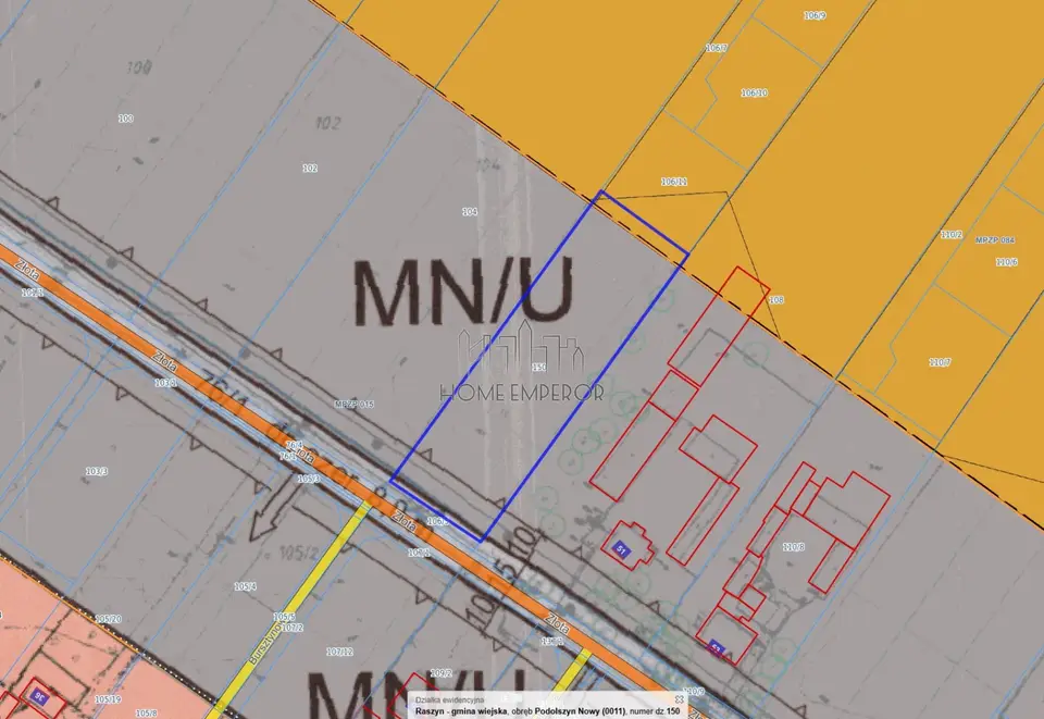 Działka budowlana i inwestycyjna 3 727 m², Sękocin Nowy