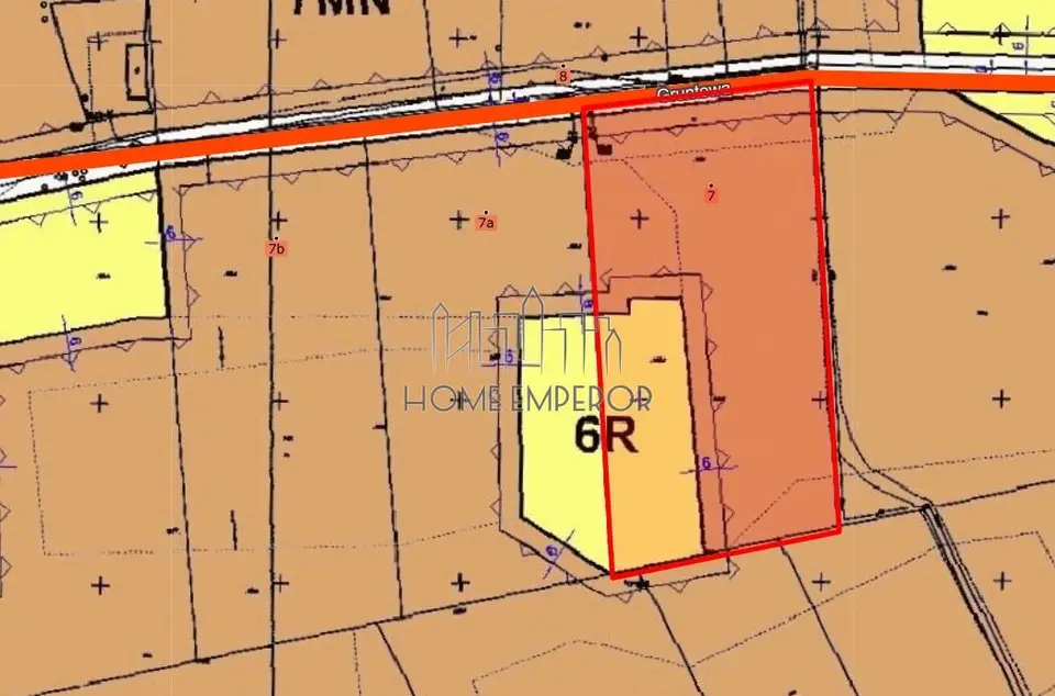 Działka budowlana 8 000 m², Stachowo
