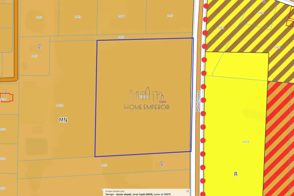 Działka budowlana 1,37 ha, Gąski