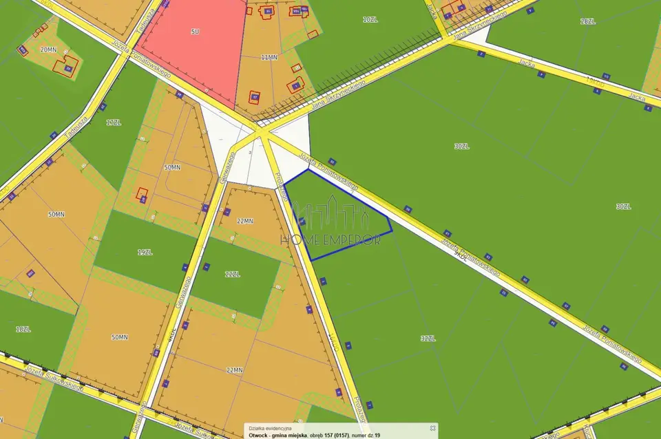 Działka leśna 5 306 m², Otwock, Soplicowo