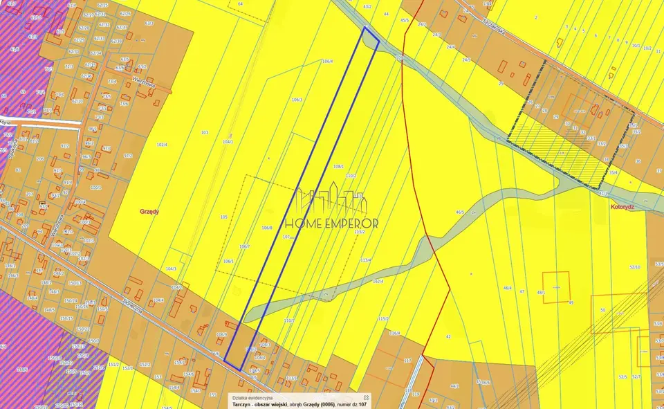 Działka budowlana 3,05 ha, Grzędy