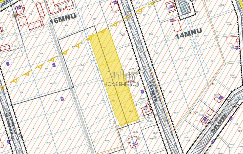Działka budowlana i inwestycyjna 3 992 m², Ławki