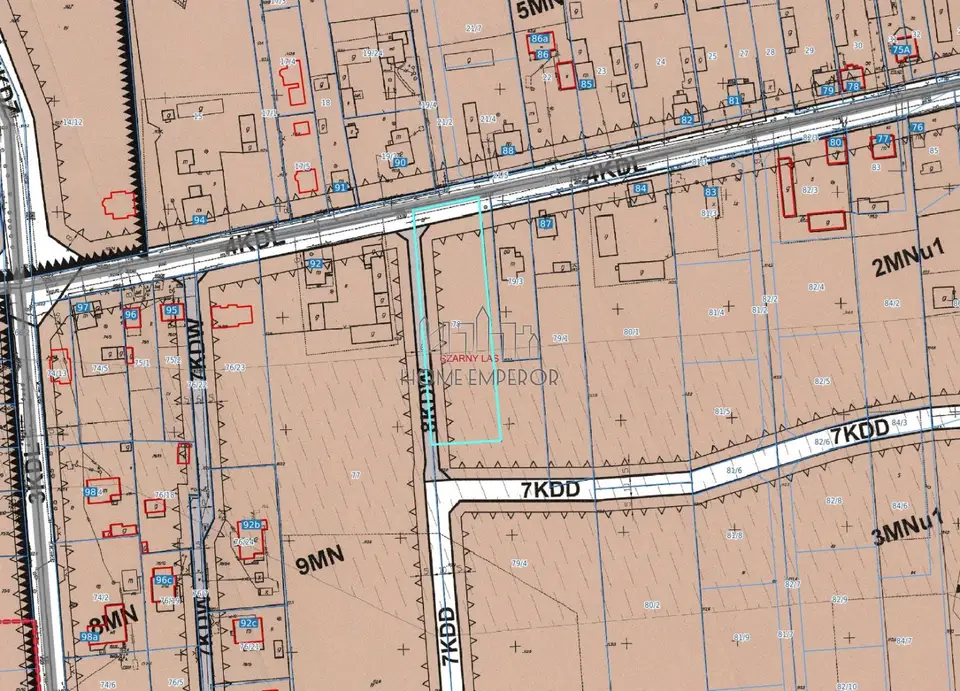 Działka budowlana i inwestycyjna 3 200 m², Czarny Las