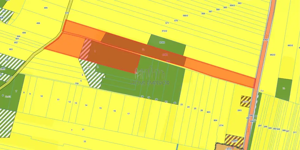 Działka rolna i leśna 4,23 ha, Brudki-Kolonie