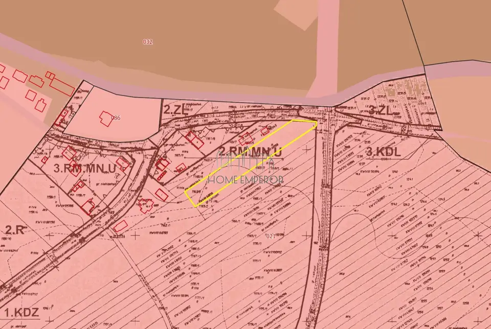 Działka rolna 3 462 m², Bielawa