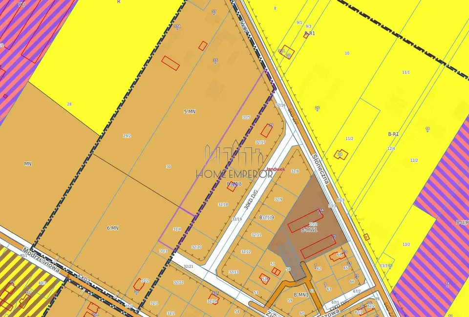 Działka budowlana i inwestycyjna 6 048 m², Janówek