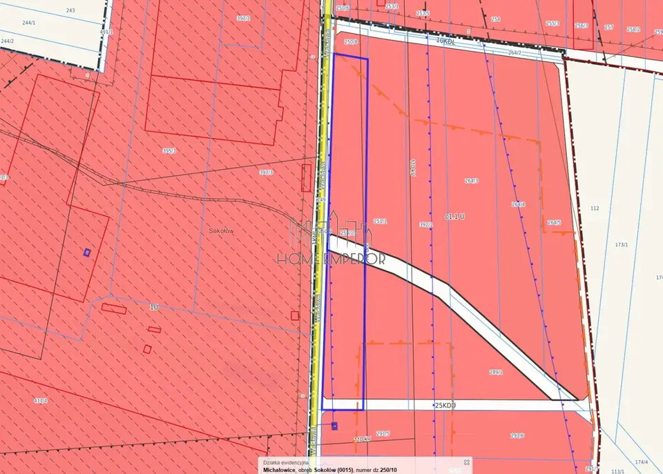 Działka inwestycyjna 1,17 ha, Sokołów