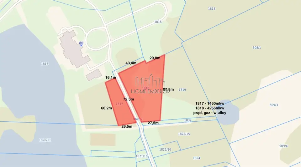 Działka rolna 5 715 m², Bielawa