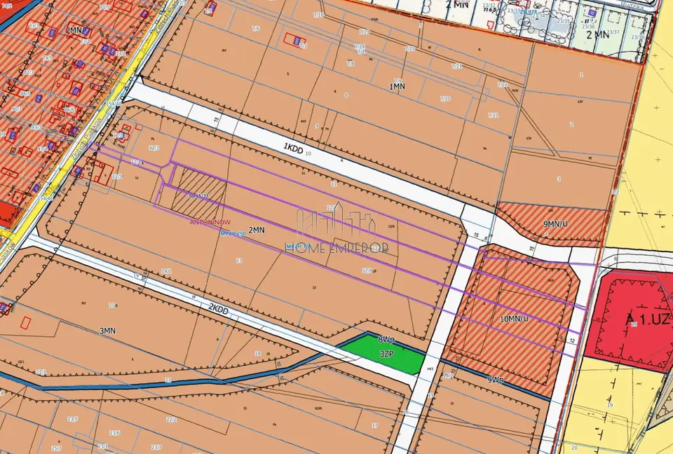Działka budowlana i inwestycyjna 3,02 ha, Antoninów