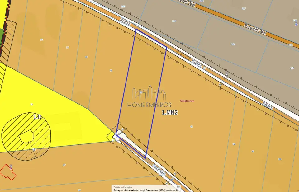 Działka budowlana i inwestycyjna 4 800 m², Świętochów